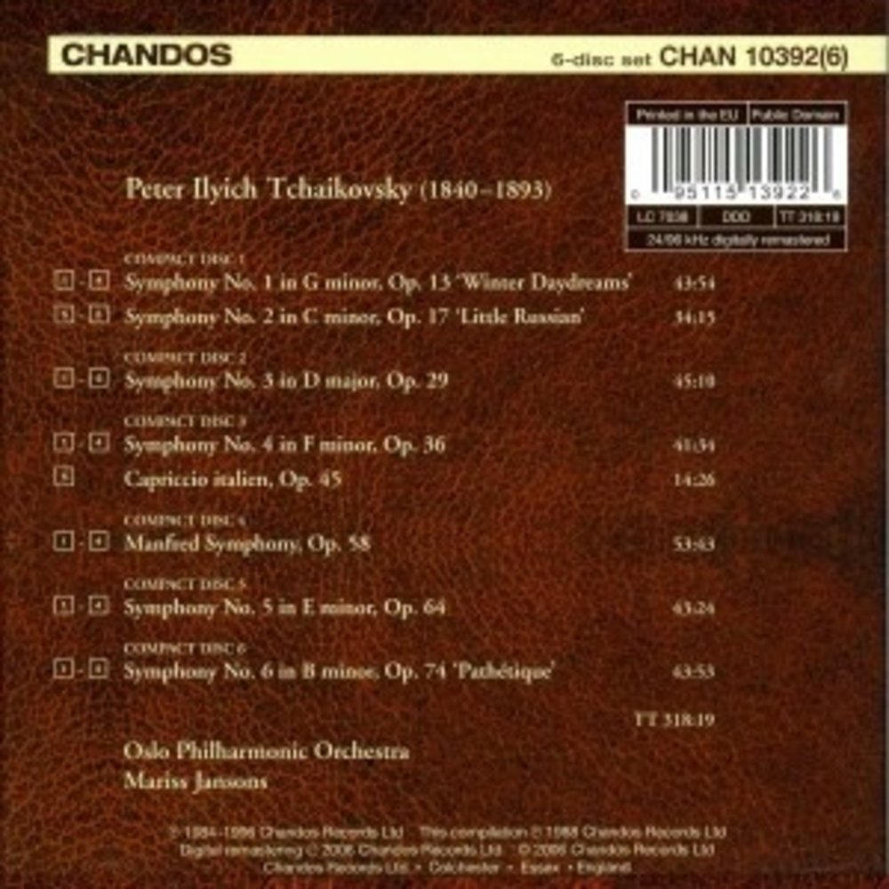 CHANDOS Complete Symphonies