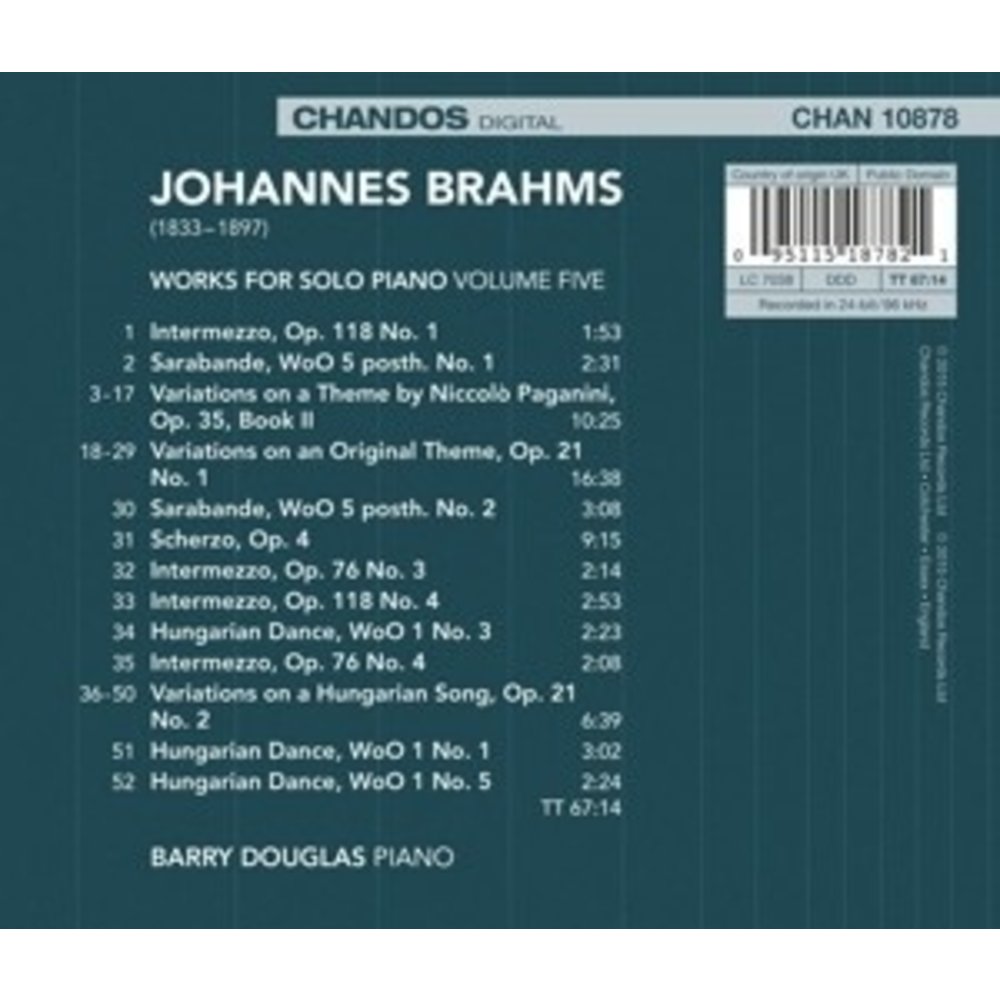 CHANDOS Works For Piano Vol.5