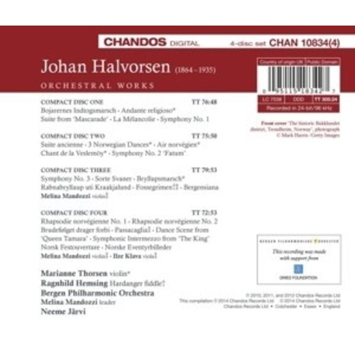 CHANDOS Orchestral Works Vol. 1 - 4