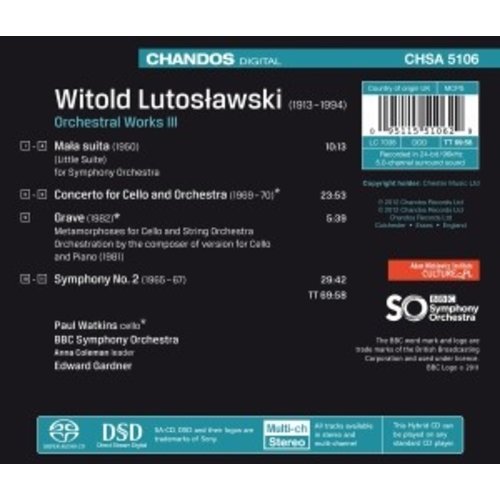 CHANDOS Orchestral Works Vol.3