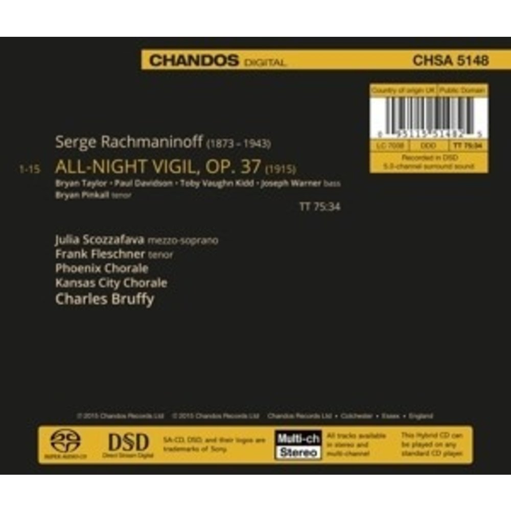 CHANDOS All-Night Vigil