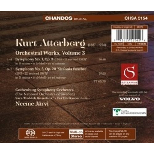 CHANDOS Orchestral Works Vol. 3