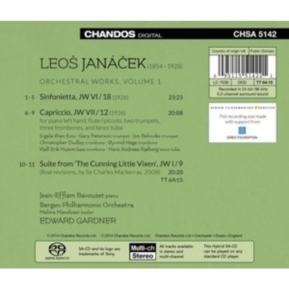 CHANDOS Orchestral Works Vol. 1