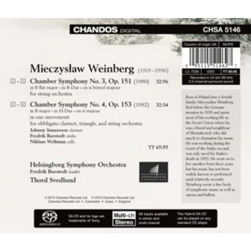 CHANDOS Chamber Symphonies