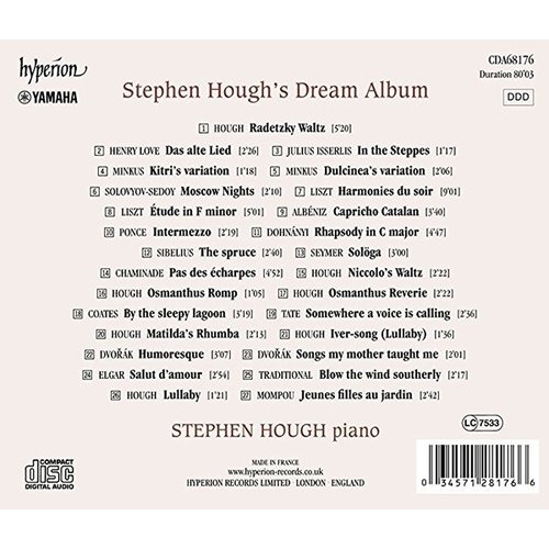 Hyperion Stephen Hough's Dream Album