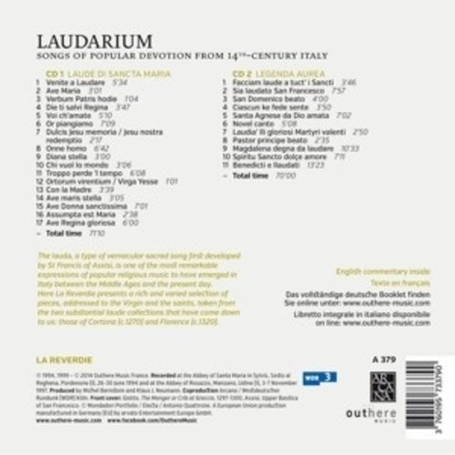 Laudarium: Songs Of Popular Devotion