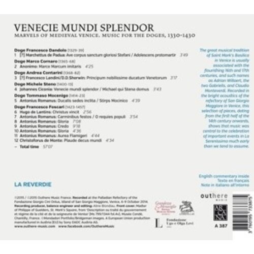 Venecie Mundi Splendor