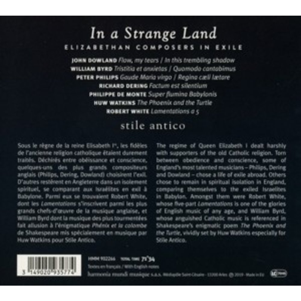 Harmonia Mundi In A Strange Land