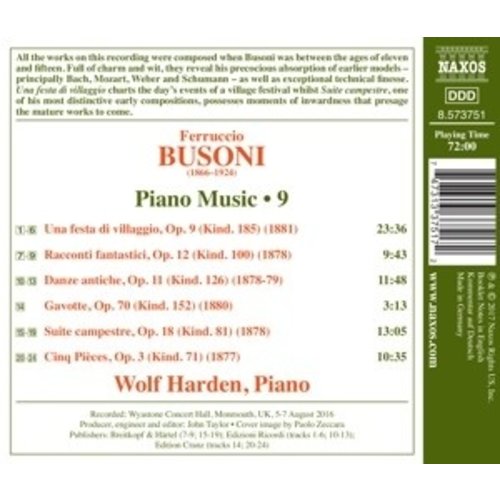 Naxos Piano Music, Vol. 9