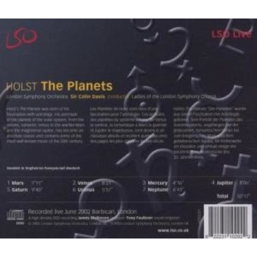 LSO LIVE Holst / Les Planetes
