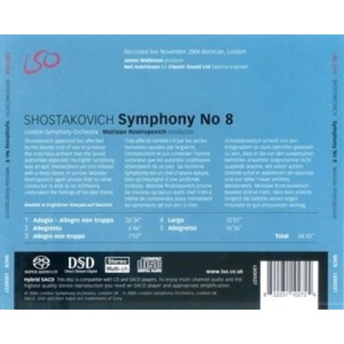 Chostakovitch / Symphonie No.8