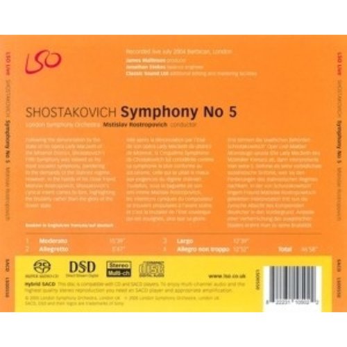 Chostakovitch / Symphonie N'5