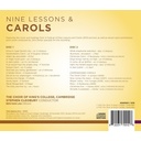 KINGS COLLEGE CHOIR CAMBRIDGE Nine Lessons & Carols