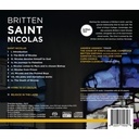 KINGS COLLEGE CHOIR CAMBRIDGE Britten / Saint Nicolas