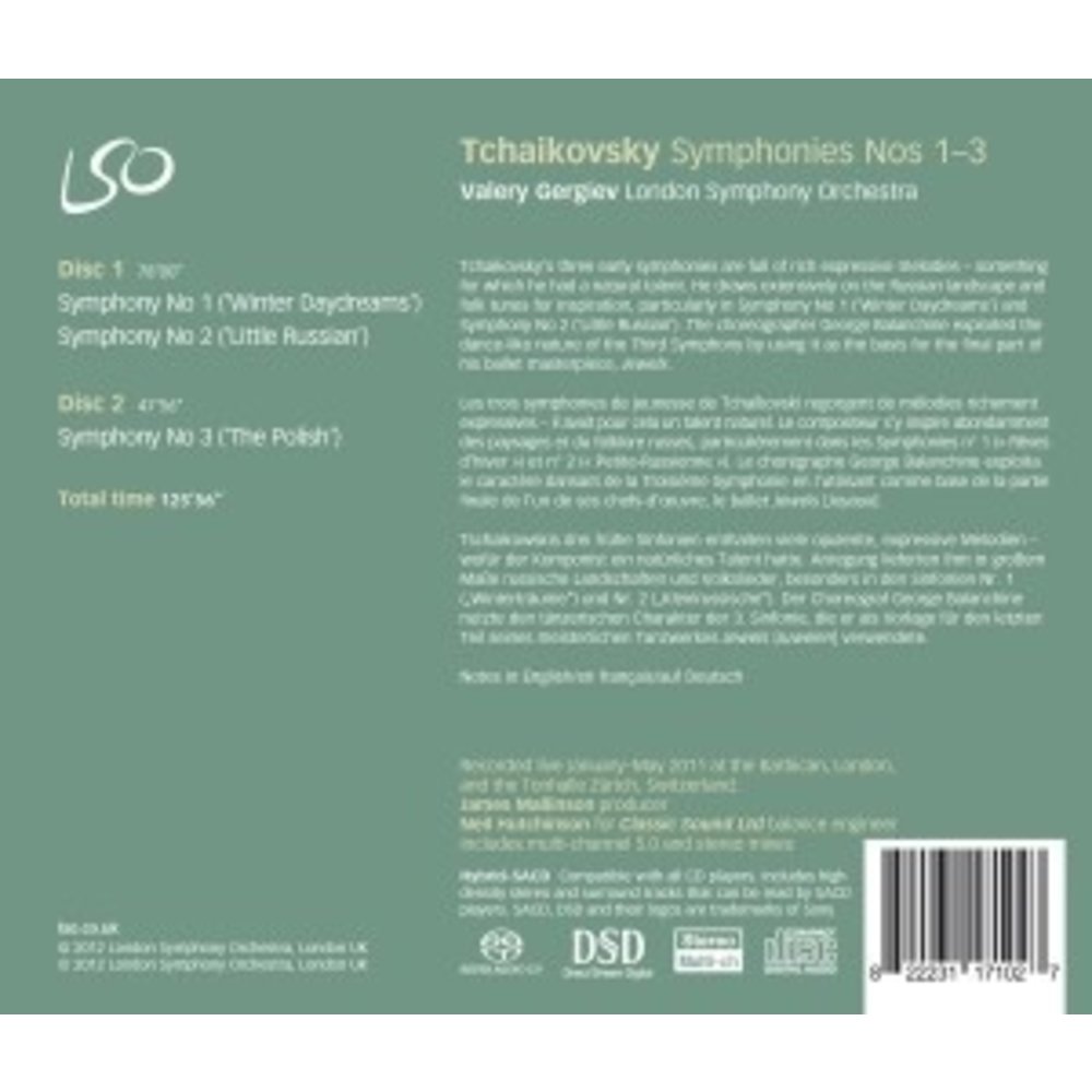 LSO LIVE Symphonies 1-3