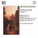 Naxos Mendelssohn: String Quartets 1