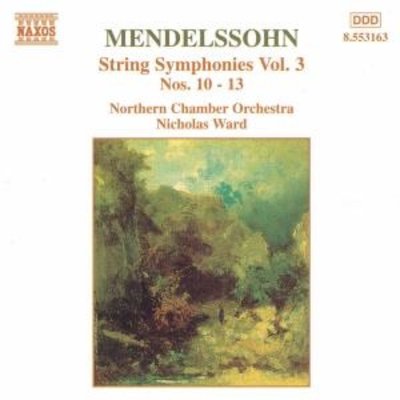 Mendelssohn: String Sym. Vol.3