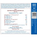 Naxos Mendelssohn: String Quintets 1&2