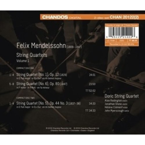 CHANDOS Felix Mendelssohn (1809 - 1847) - S