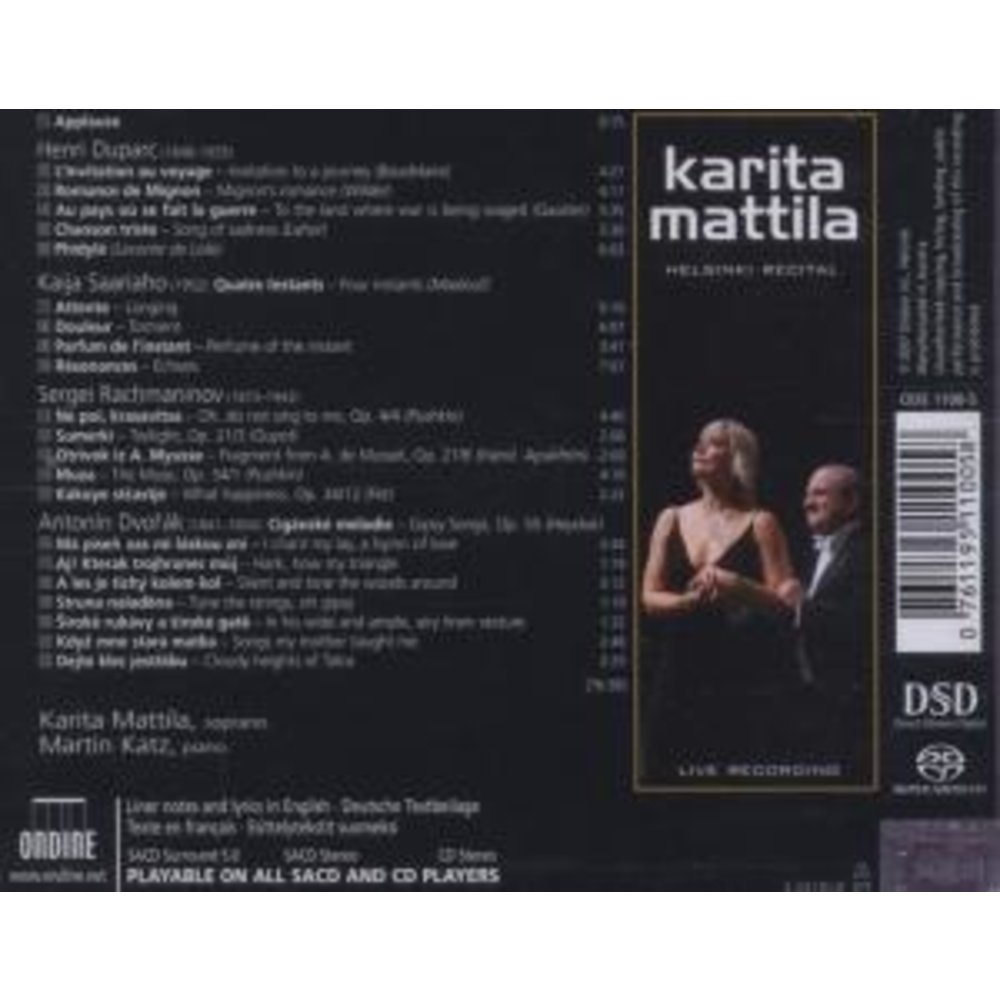 Ondine Helsinki Recital