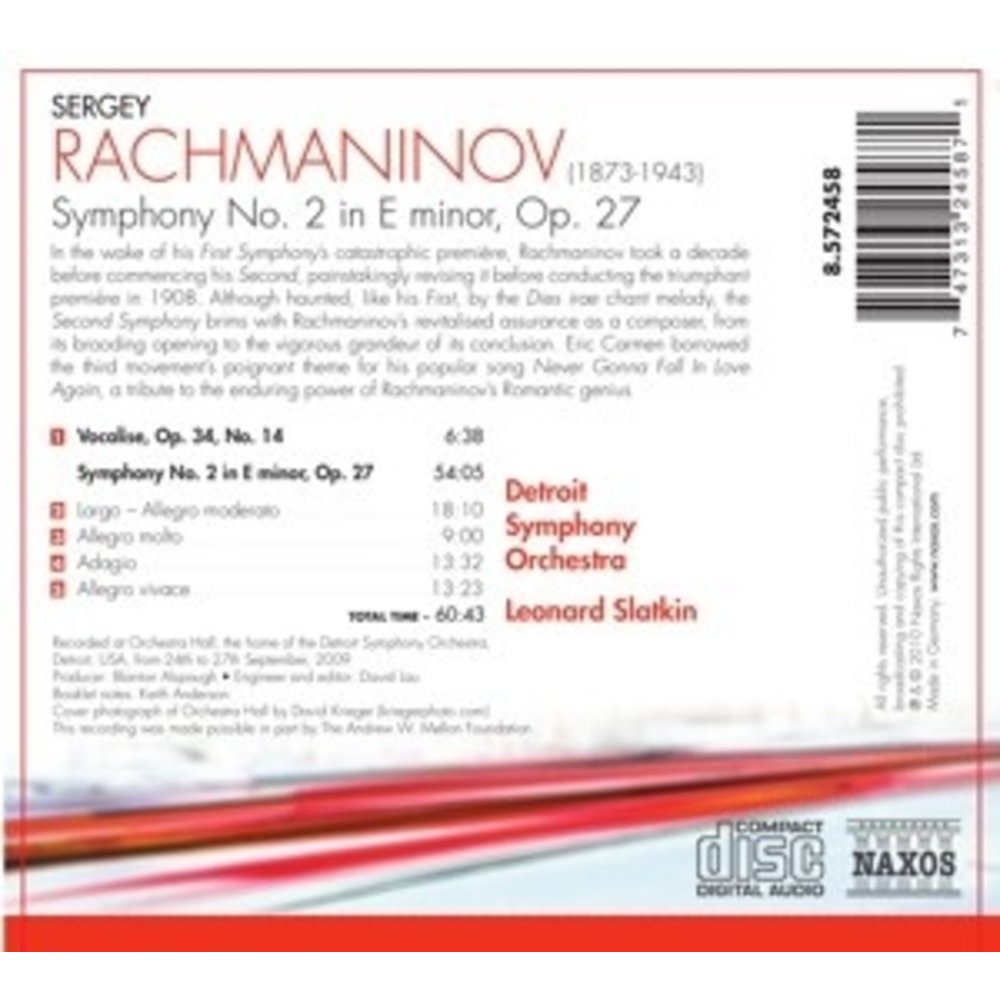 Naxos Rachmaninov: Symphony No.2
