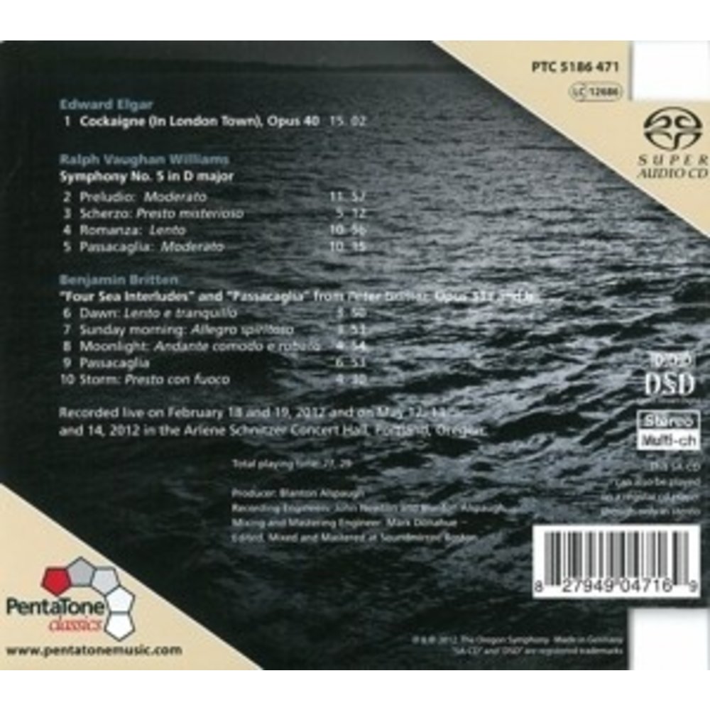 Pentatone This England/Cockaigne Overture