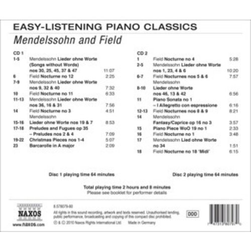 Naxos Easy Listening: Mendelssohn/Field