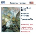 Naxos Ives:emerson Concerto.sym.no.1