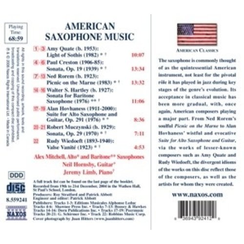 Naxos American Saxophone Music