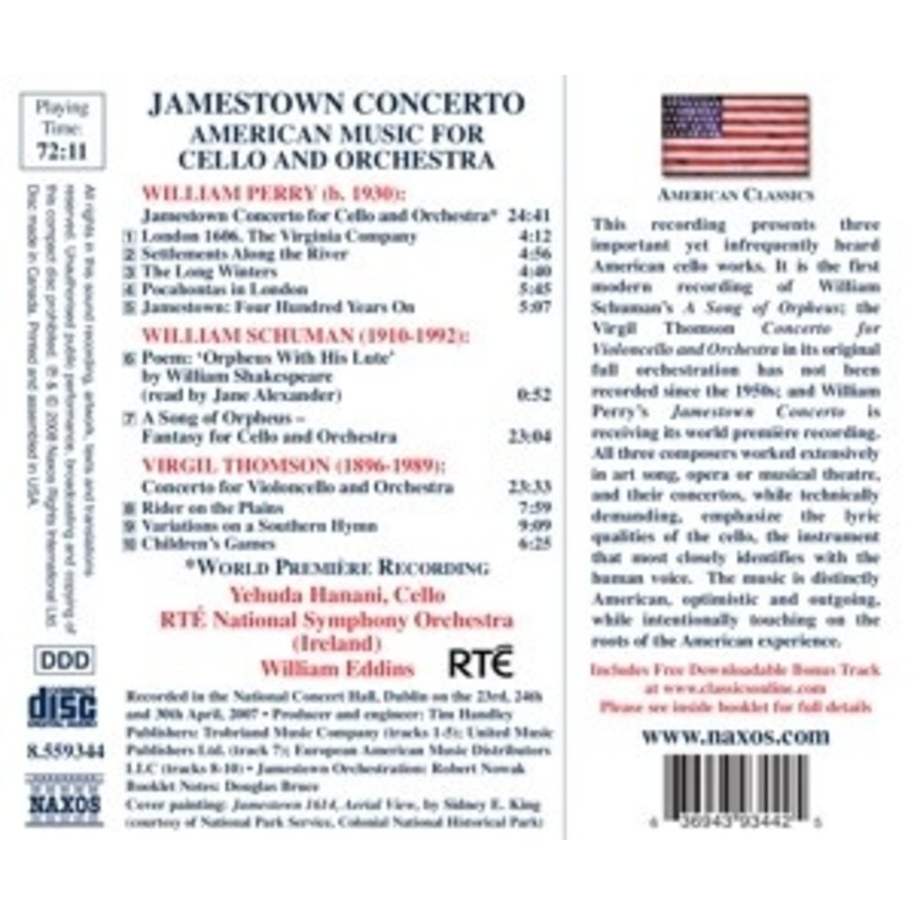 Naxos Jamestown Concerto