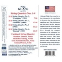 Naxos Glass: String Quartets 1-4