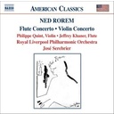 Naxos Rorem: Violin Concerto / Flute