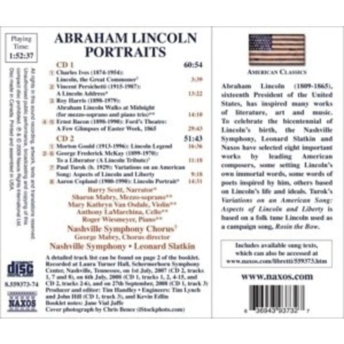 Naxos Abraham Lincoln Portraits