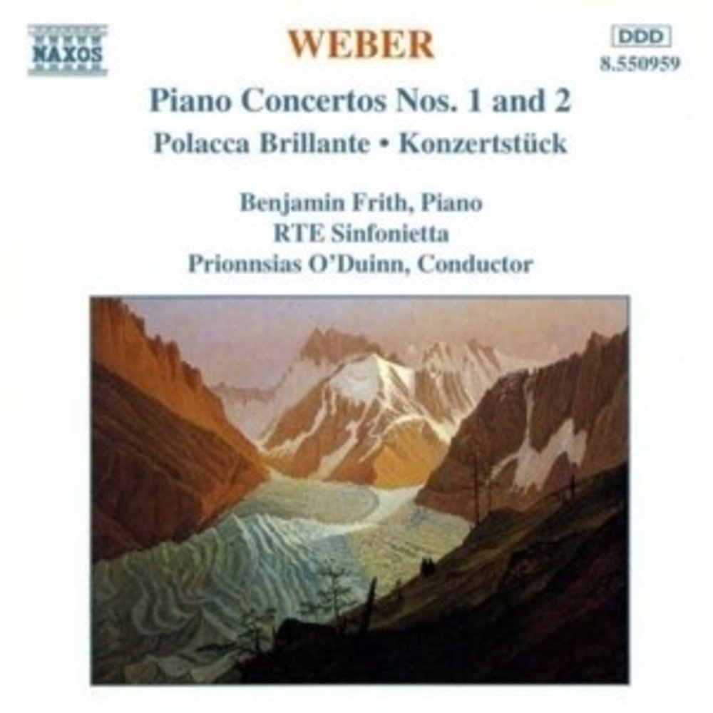 Naxos Weber: Piano Concertos 1 & 2
