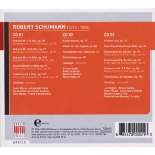 Berlin Classics Schumann-Die Schonsten Werke