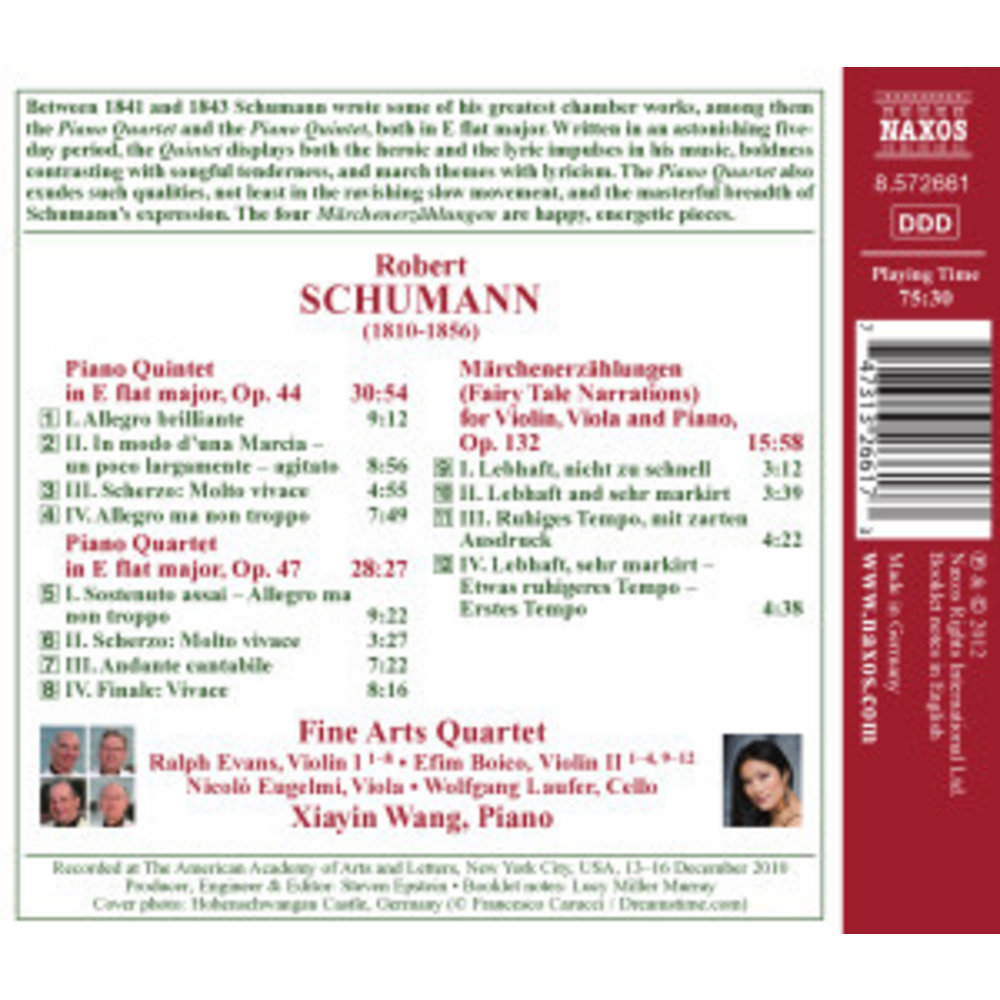 Naxos Schumann: Piano Quintet
