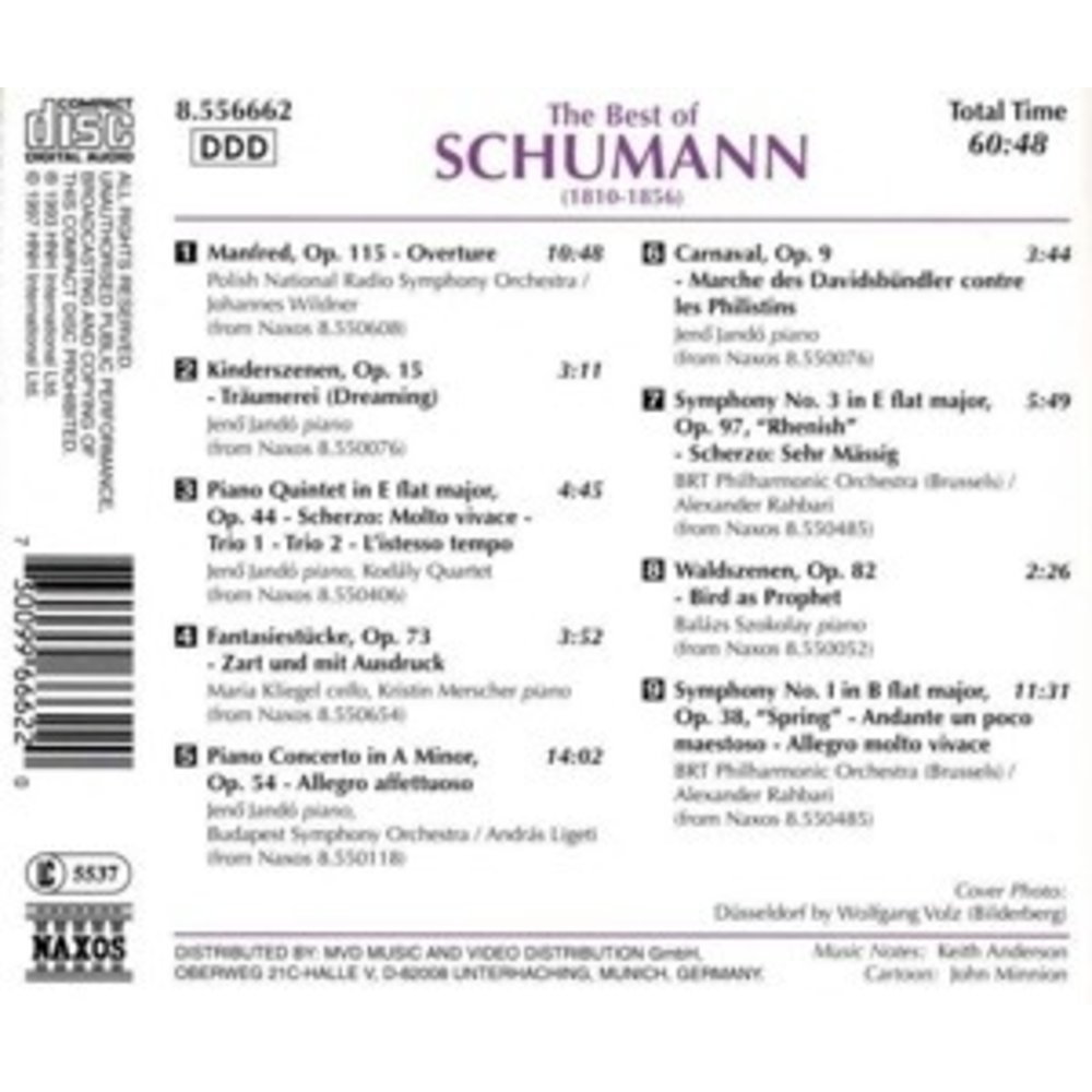 Naxos The Best Of Schumann