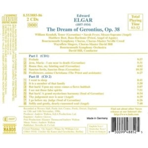 Naxos Elgar: The Dream Of Gerontius