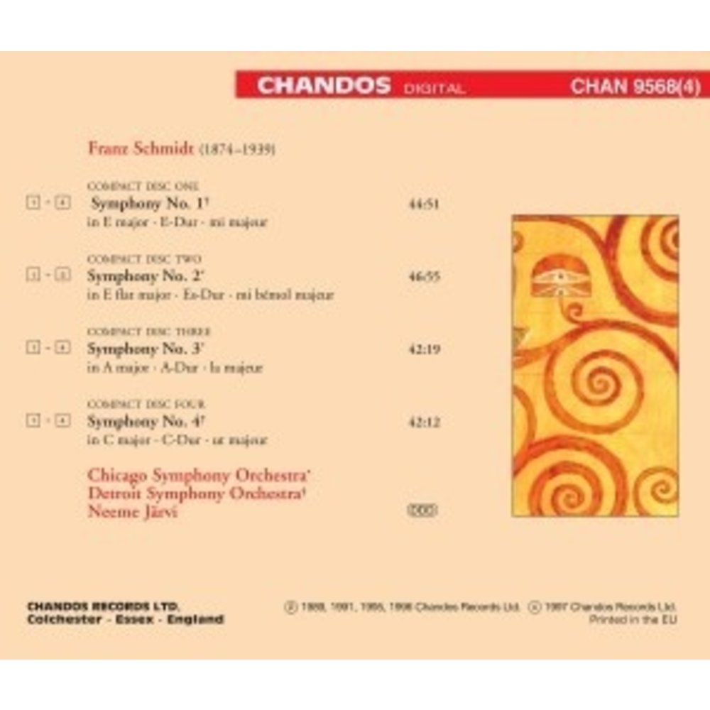 CHANDOS Symphonies No. 1-4