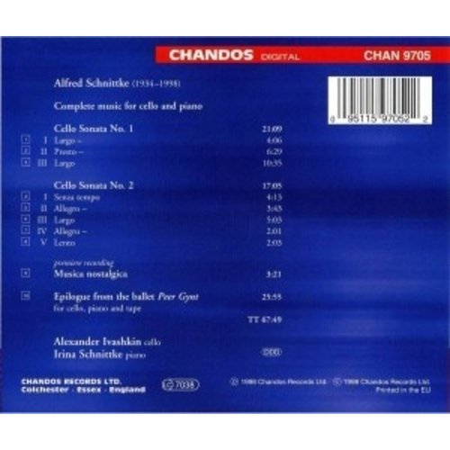 CHANDOS Works For Cello