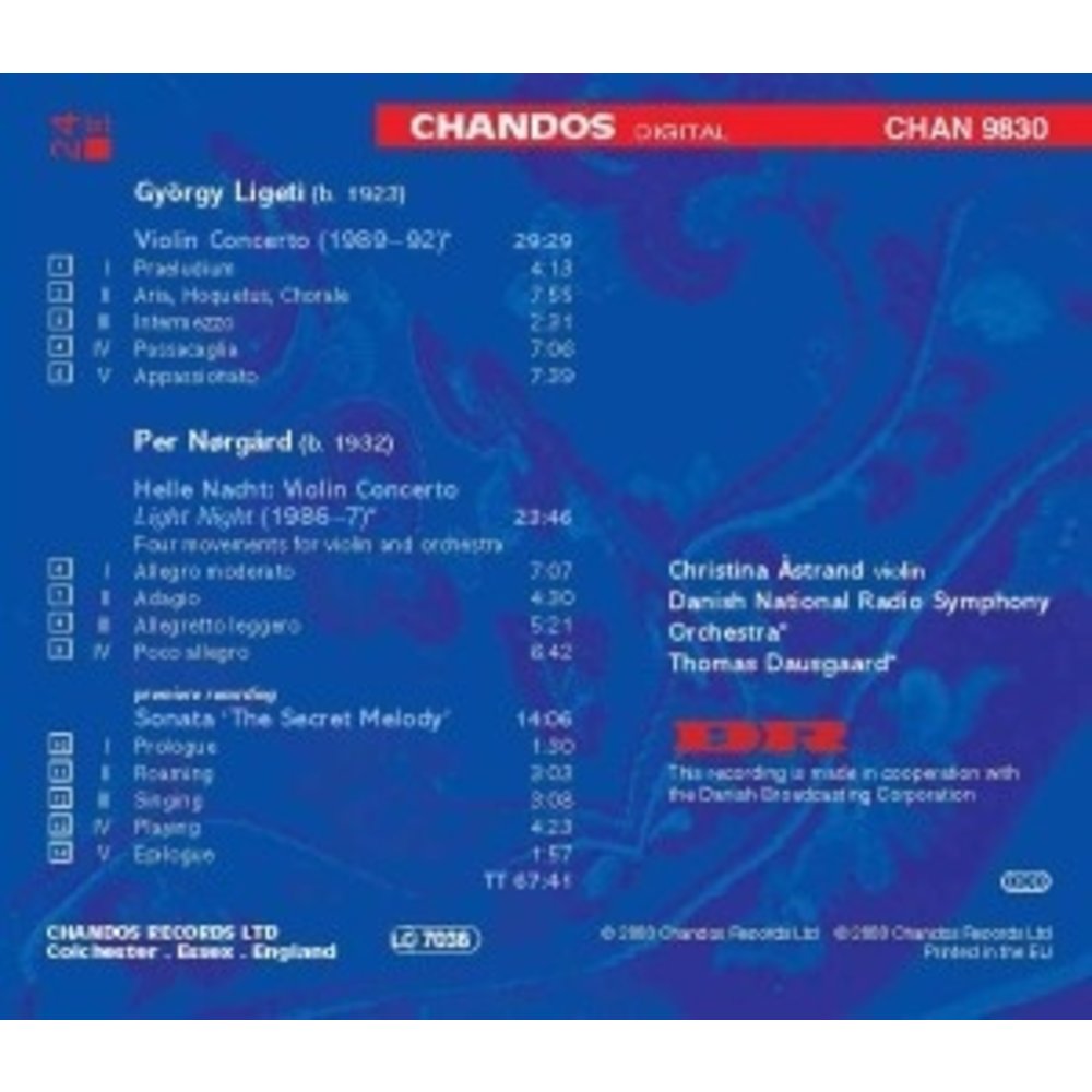 CHANDOS Violin Concerto