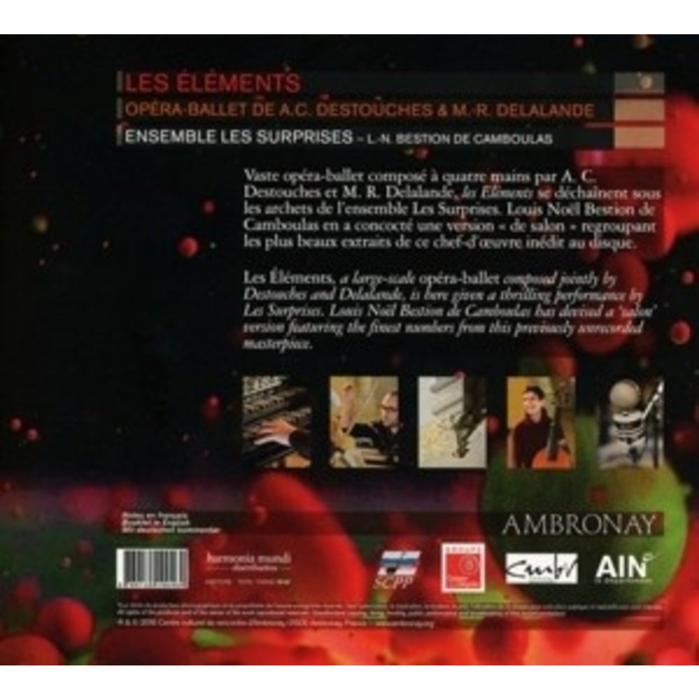Destouches-Delalande / Les El'ments