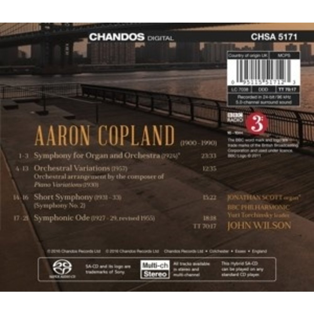 CHANDOS Orchestral Works Vol. 2