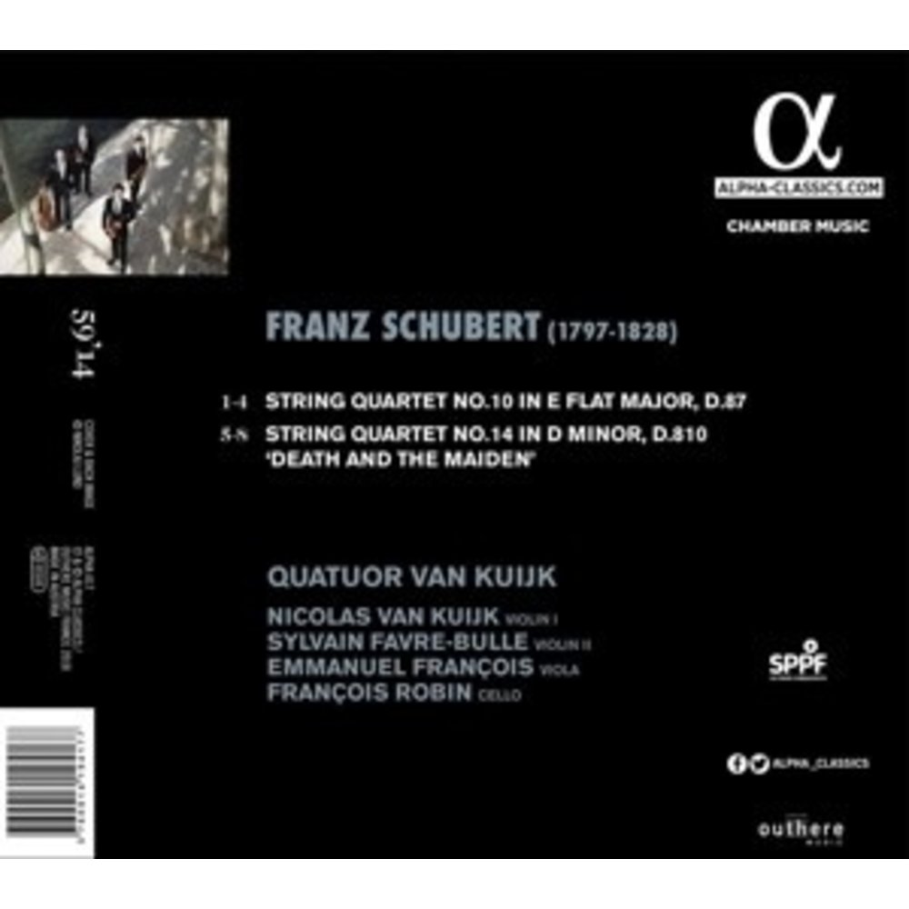 ALPHA String Quartets 10 & 14 'Death And