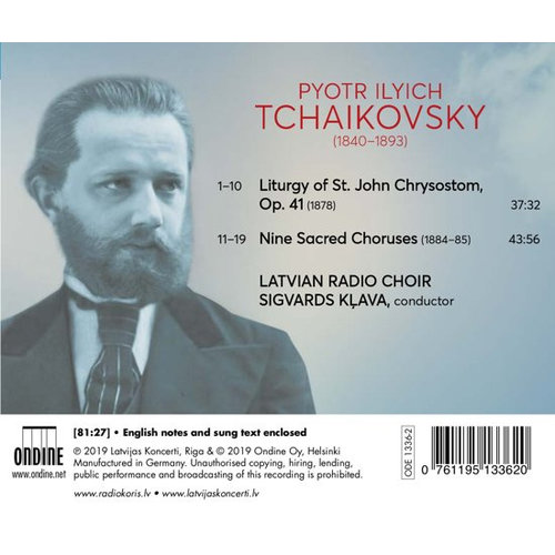 Ondine Tchaikovsky: Liturgy Of St John Chrysostom