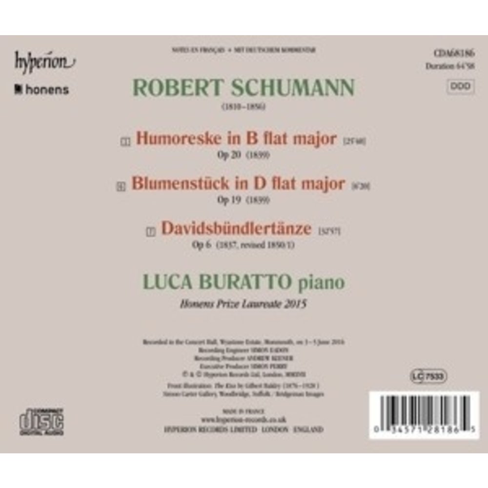 Hyperion Davidsbundlertanze Humoreske