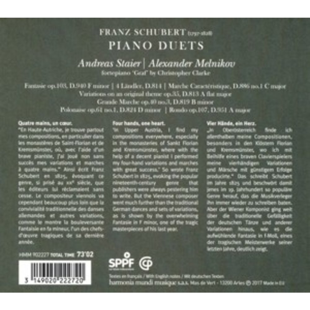 Harmonia Mundi Four-Hand