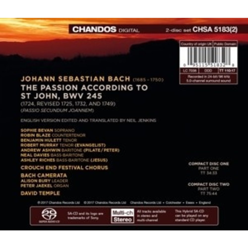 CHANDOS St John Passion