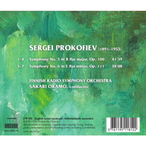 Ondine Prokofiev: Symphonies 5+6