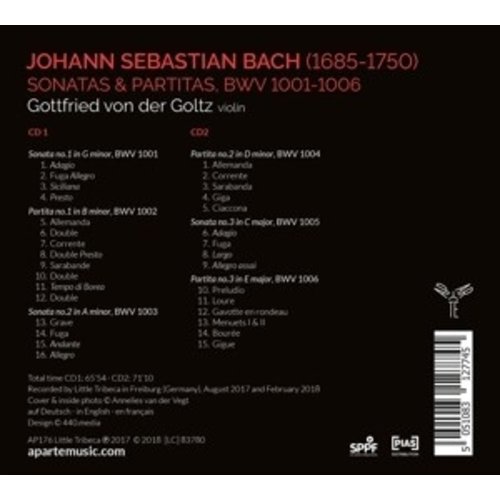 Aparté Johann Sebastian Bach Sonatas & Par